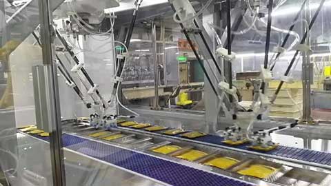 パラレルリンクロボット式自動供給装置